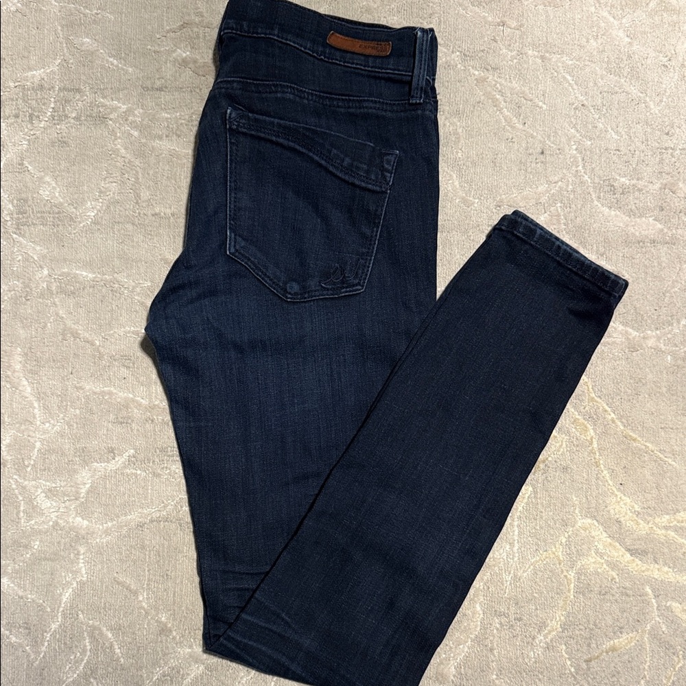 Express Dark Blue Women's Jeans
